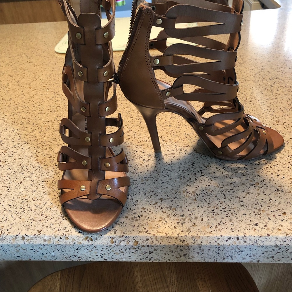 Chinese Laundry Gladiator Heels 7.5